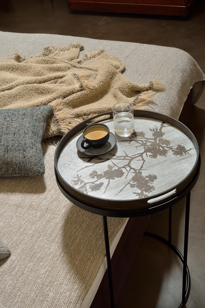 Circular on sale tray table